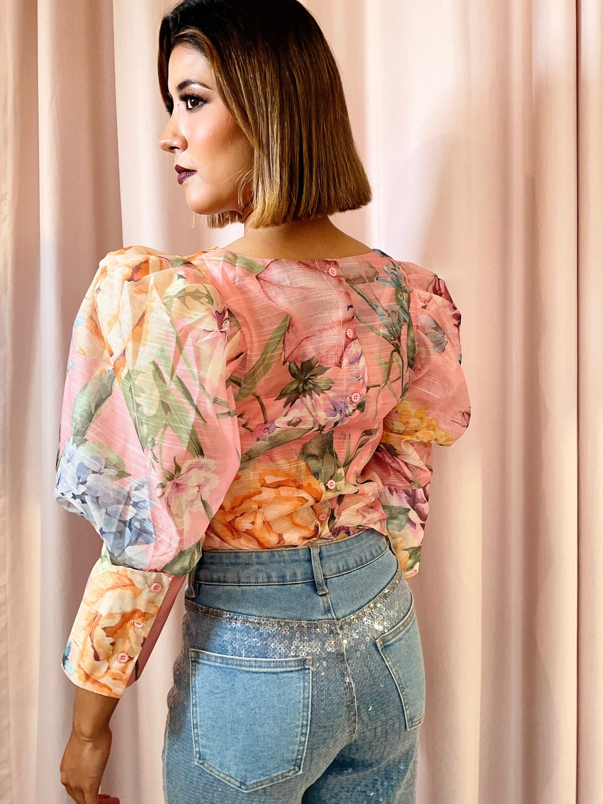 Blusa Ros’e floral