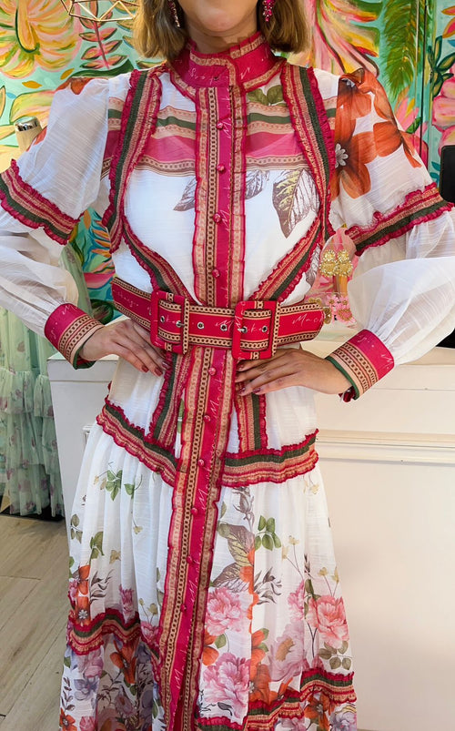 Maxidress estampado