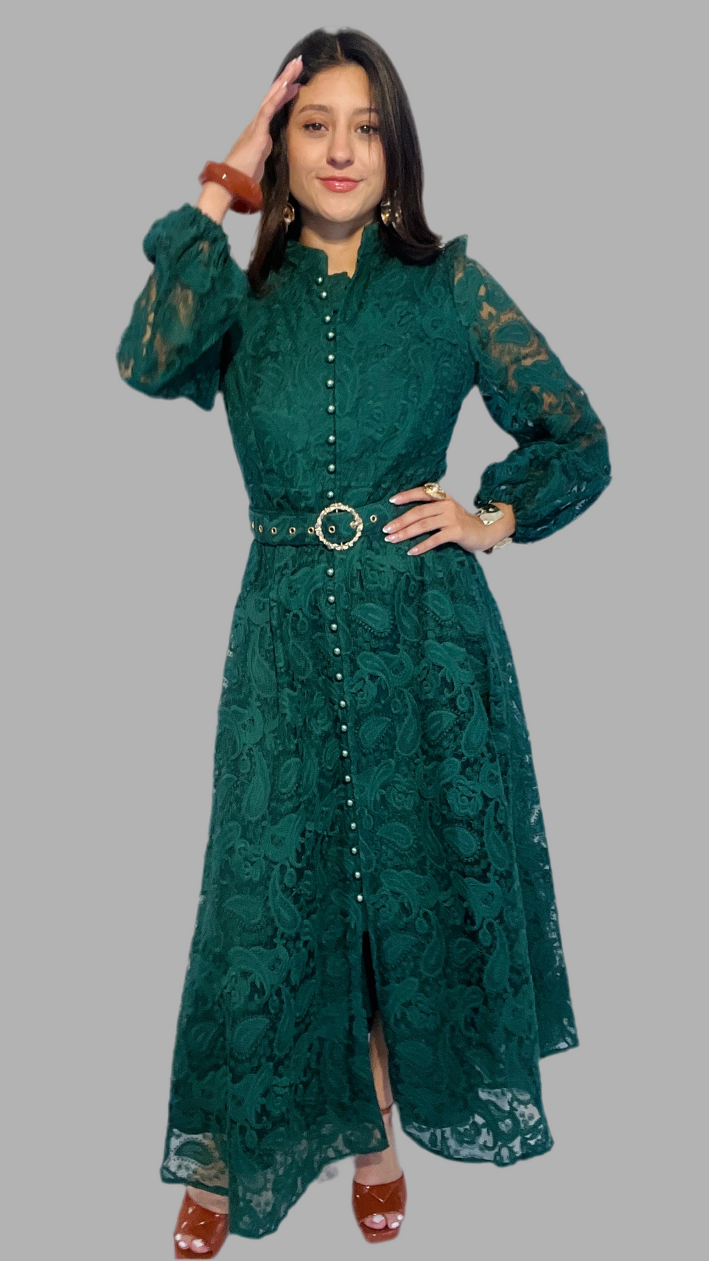 Vestido encaje