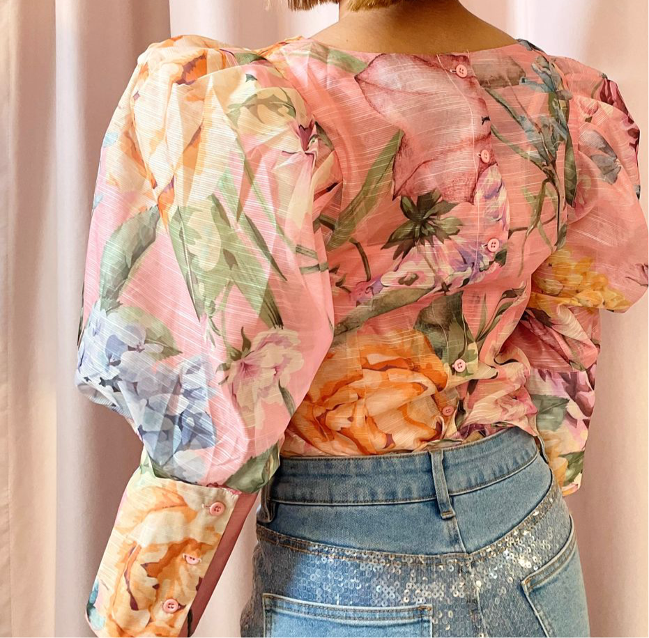 Blusa Ros’e floral