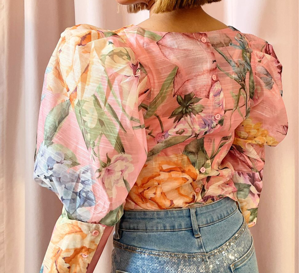 Blusa Ros’e floral