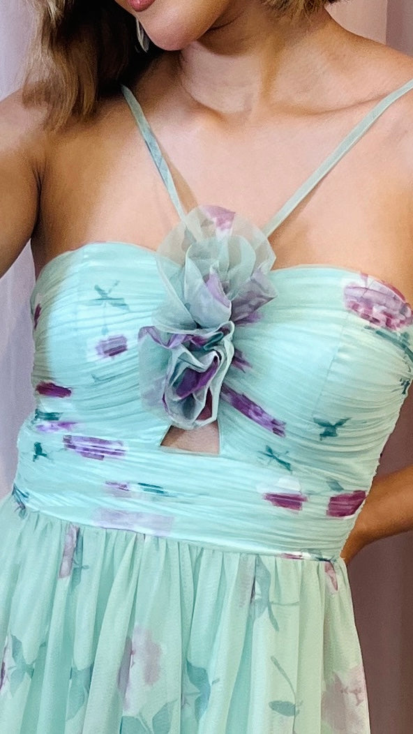 Vestido estampado floral
