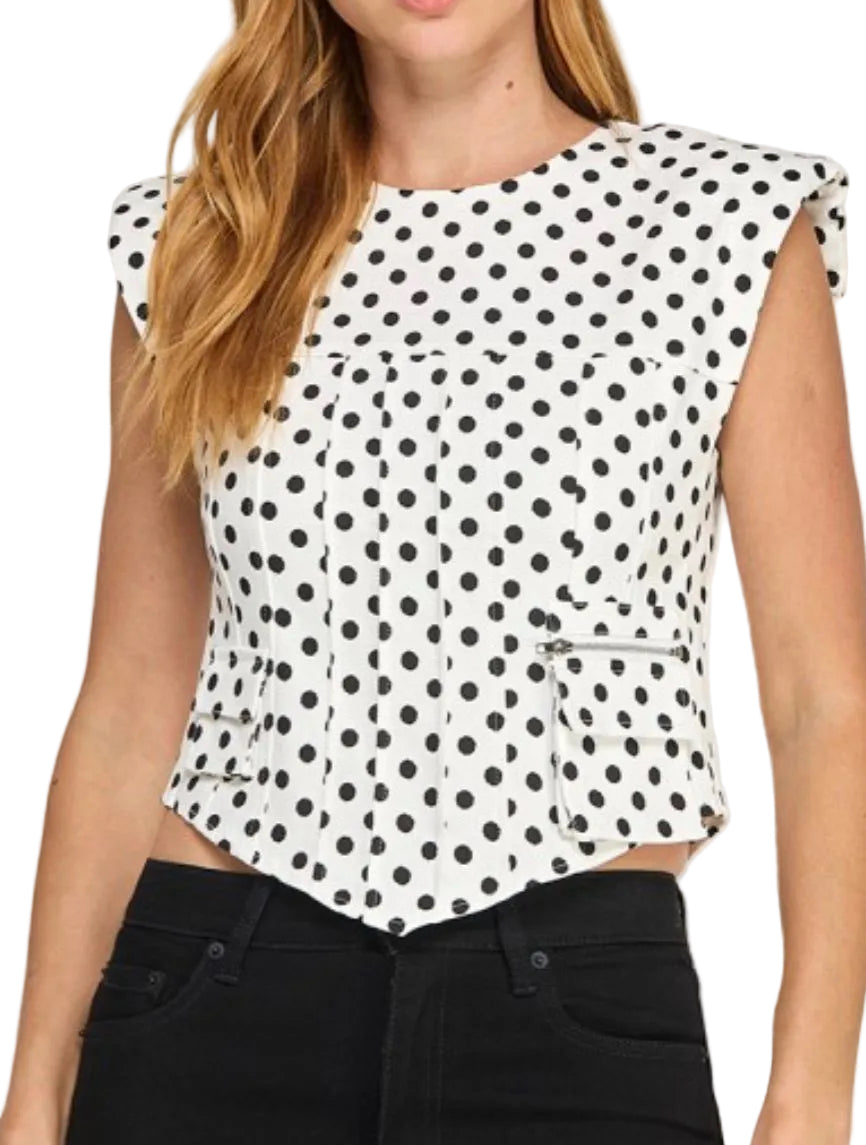 Blusa Polka Dots