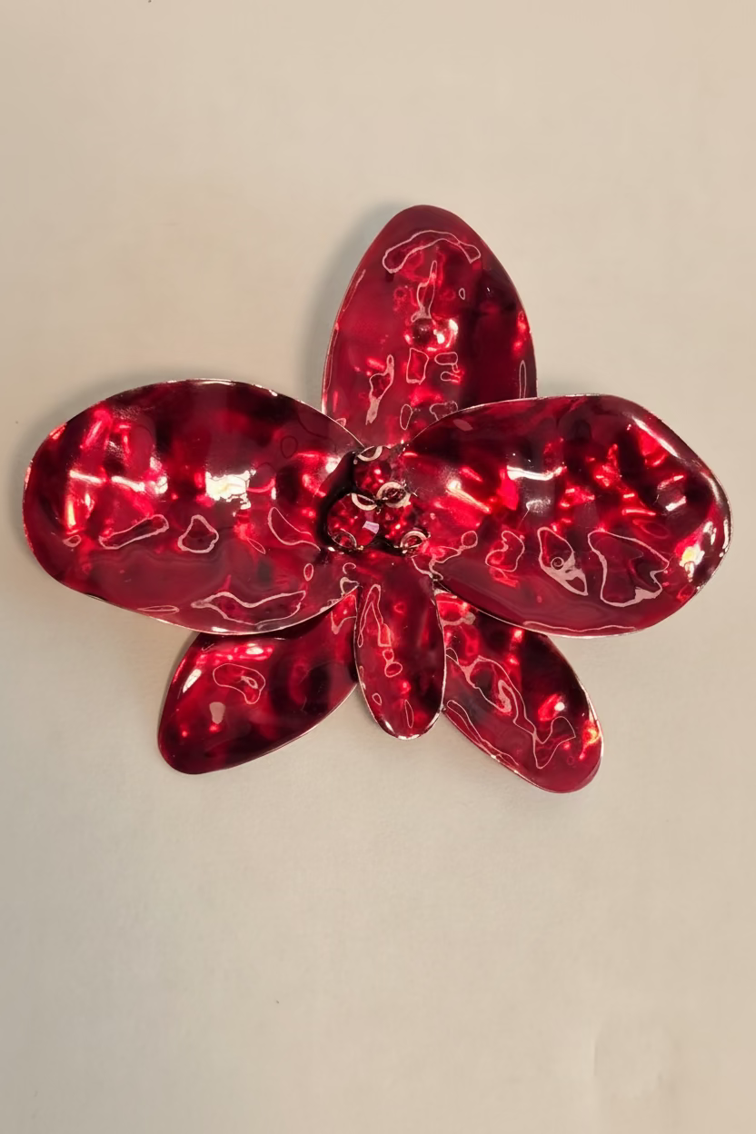 Aretes de Orquídea