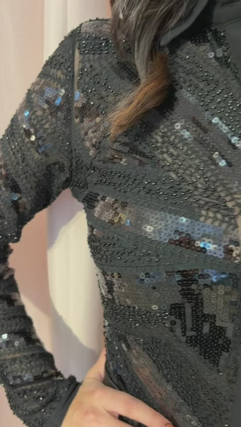 Body Mesh de lentejuelas