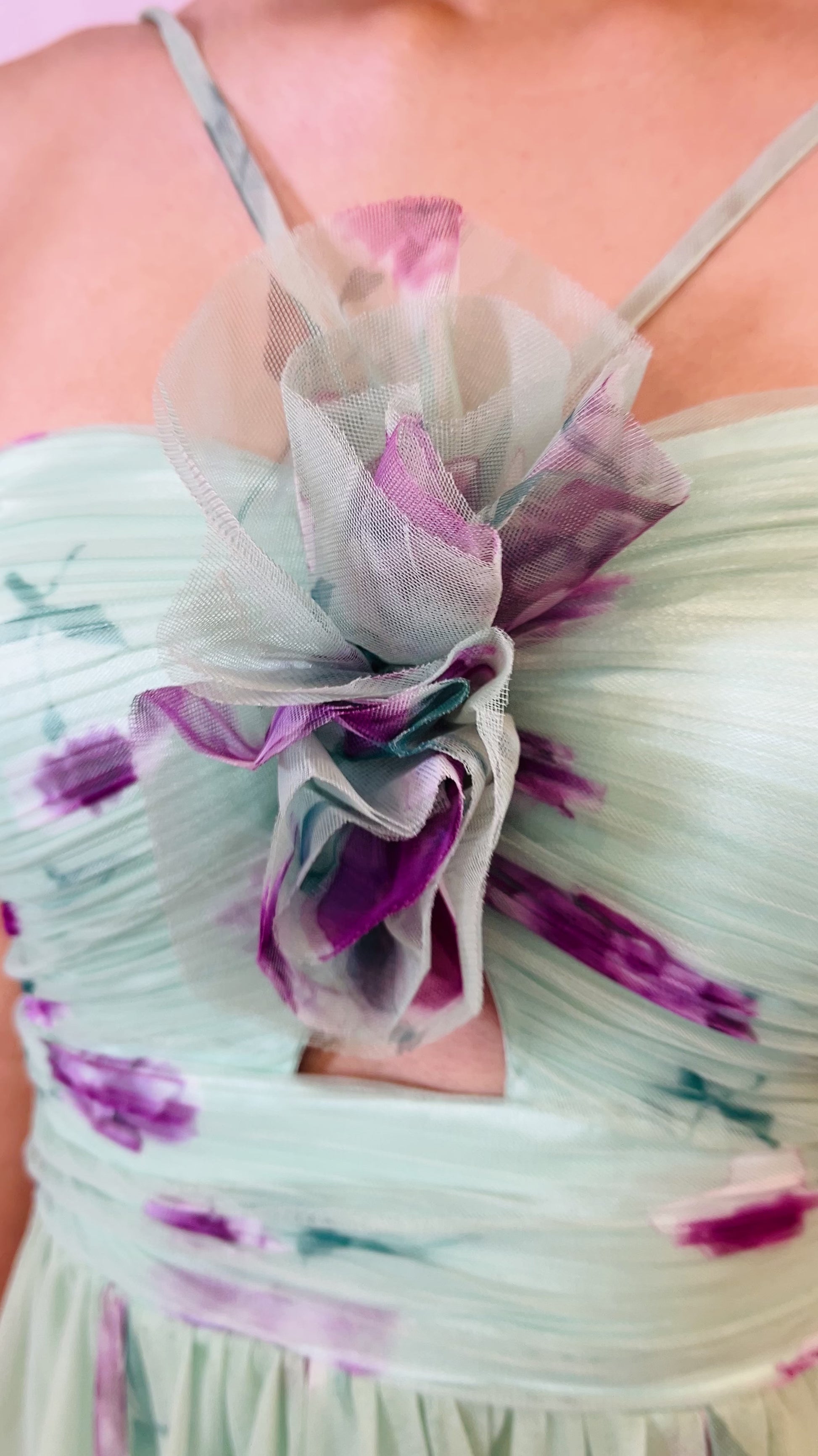 Vestido estampado floral